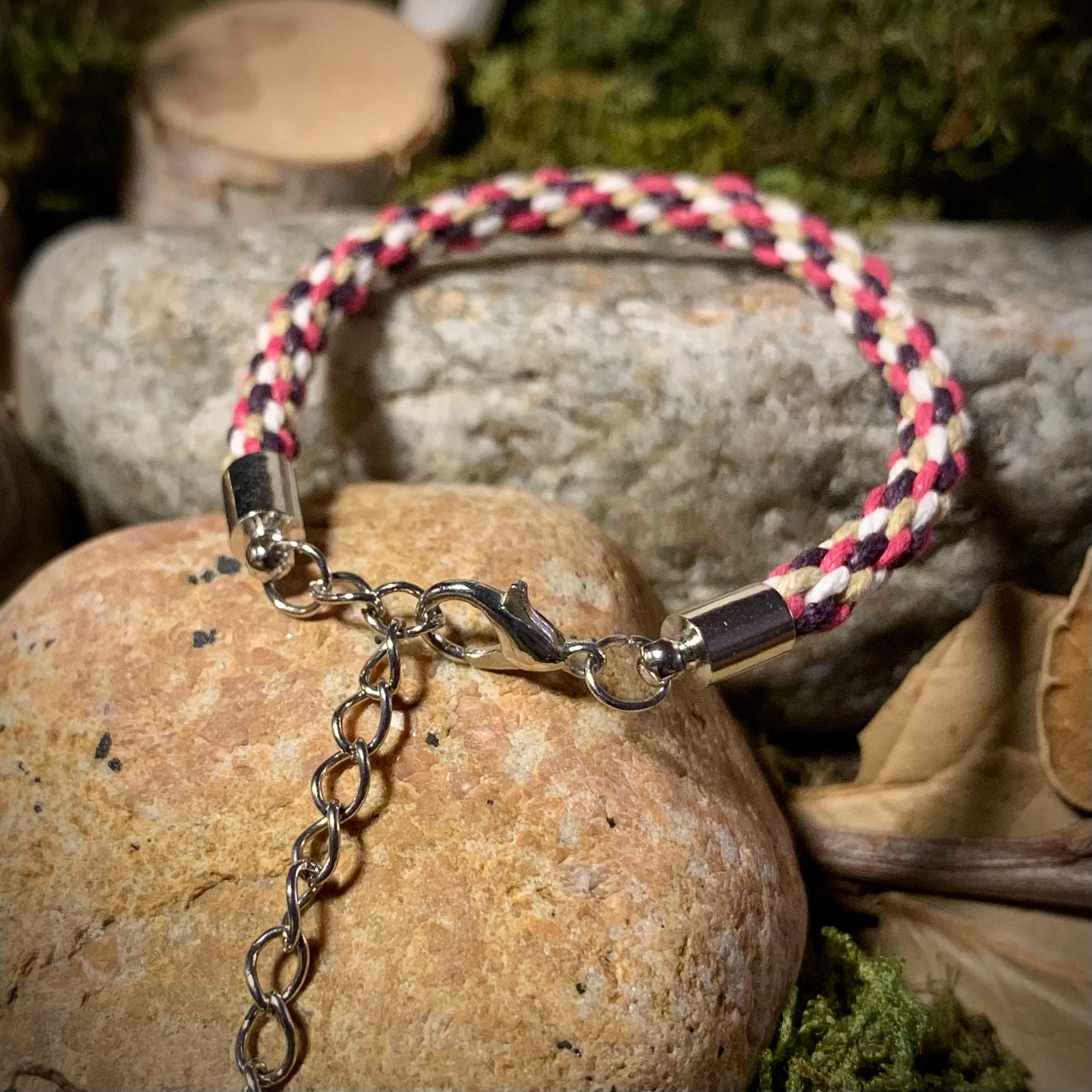 Adjustable Kumihimo Bracelet