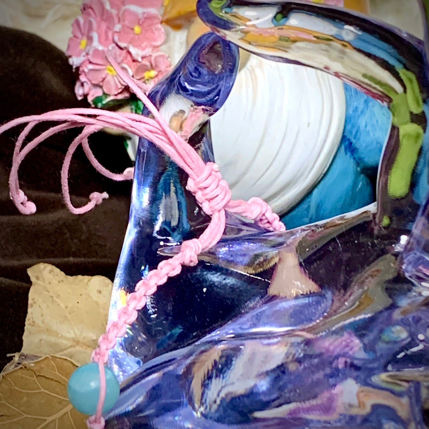 Colorful Stone Bead Bracelet