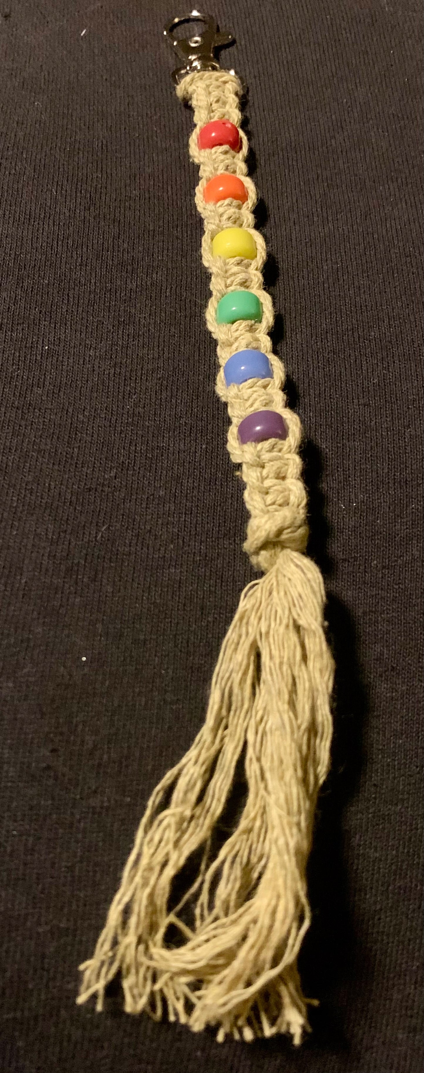 Cute Macrame Keychain