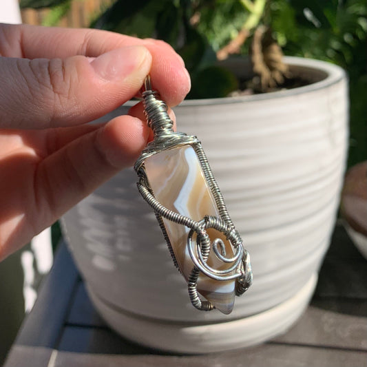 Wire Wrapped Agate