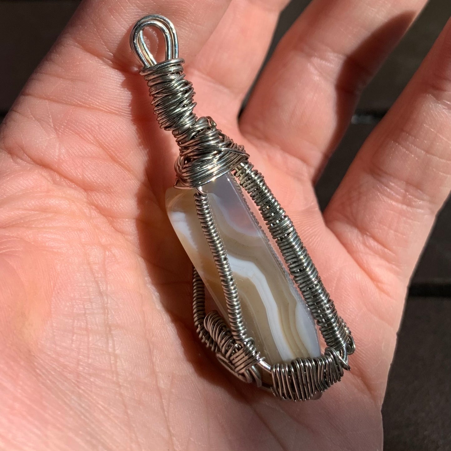 Wire Wrapped Agate